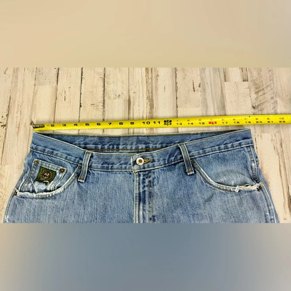 Cinch Up Workwear Straight Light Washed Jeans Men’s 38x30 Denim Thrashed - Picture 7 of 11